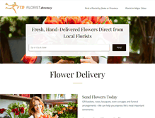 Tablet Screenshot of ftdflorists.com